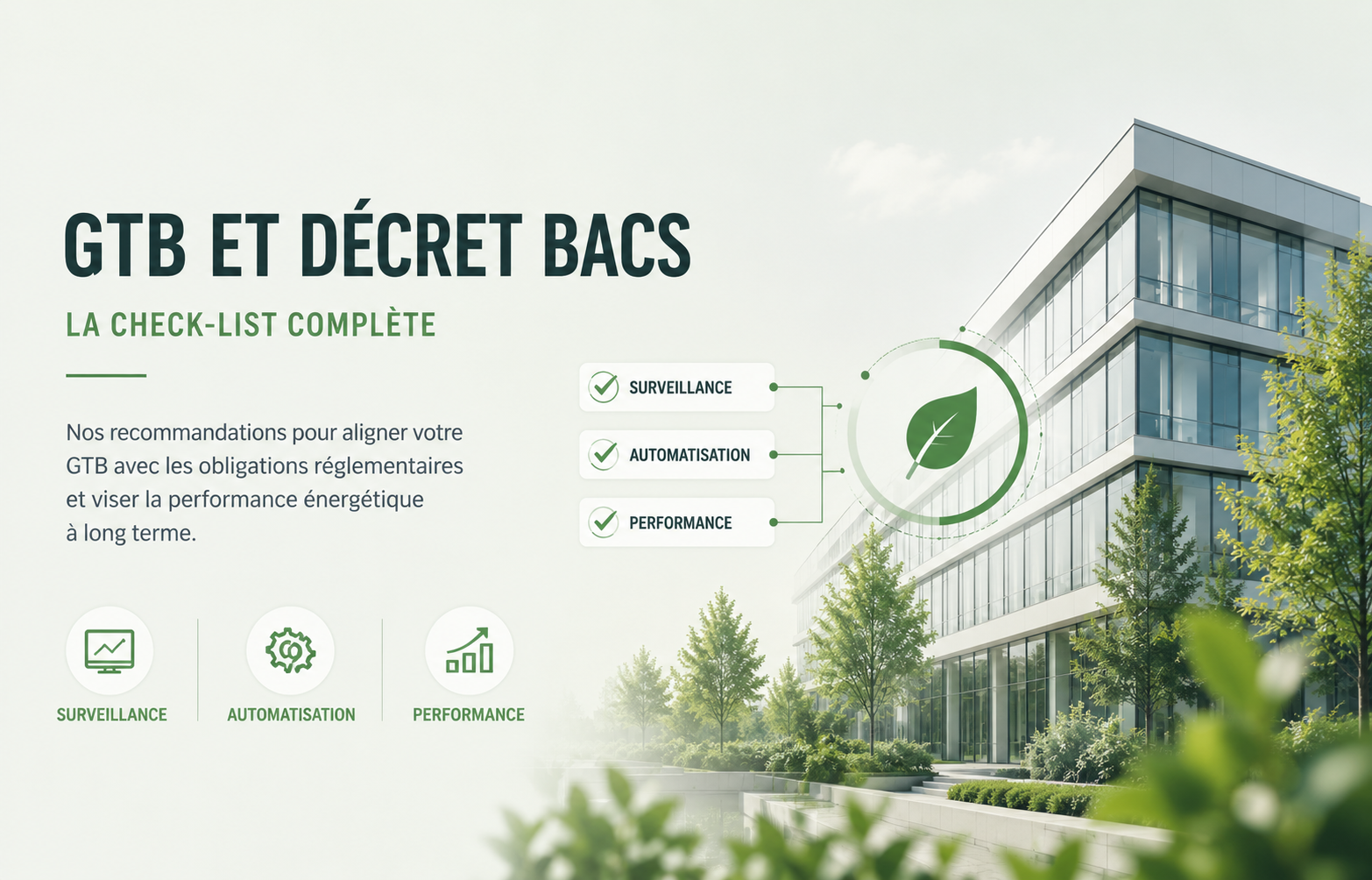 Gestion technique du bâtiment et décret BACS